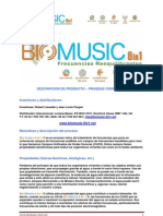 Bio Musica 6 en 1-Informe 2011