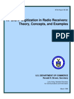 RF and If Digitization in Radio Receiver