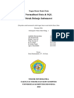 Normalisasi Data & SQL