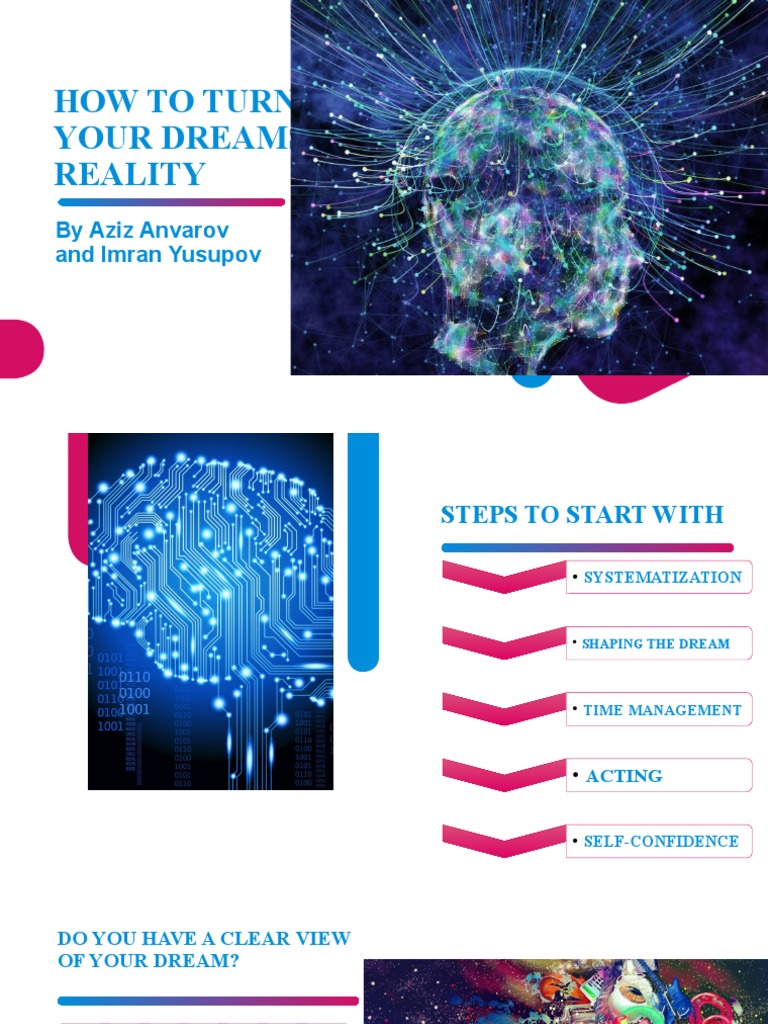 How To Turn Your Dreams Into Reality Pdf
