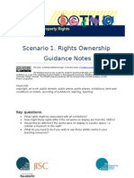 Scenario 1. Rights Ownership Guidance Notes: Key Questions
