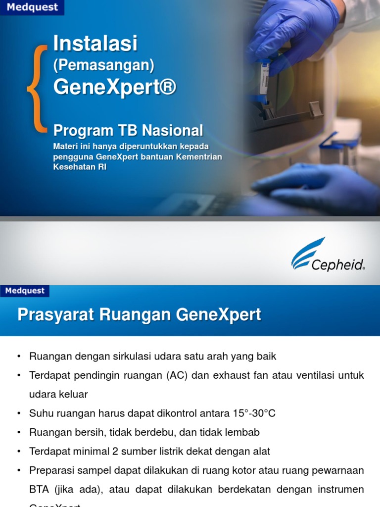 Pemasangan Genexpert | PDF