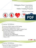 Philippine Heart Association Bls-Acls Online Training Program