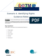 Scenario 4. Identifying Rights Guidance Notes: Key Questions