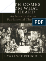 Faith Comes From What Is Heard - An Introduction To Fundamental Theology (PDFDrive)
