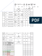 Bar Mark Location of Bar Bar Shape Dia Space No of Bar Sr. No. Cutting Length