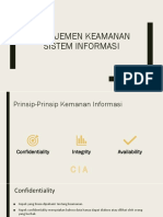 Manajemen Keamanan Sistem INFORMASI