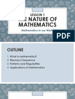 GE 2 MATH 1 Week 1 Topics and Assignment 1