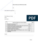 S1 - Format Penilaian Presentasi - 2021