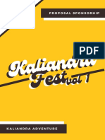 PROPOAL SPONSORSHIP KALIANDRA FEST Vol1