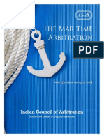 The Maritime Arbitration Rules: Indian Council of Arbitration