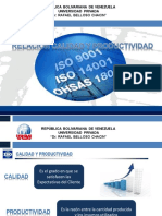 Tema 3. Relación Calidad y Productividad (Parte 1)