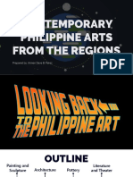 Contemporary Philippine Arts From The Regions: Prepared By: Armen Dave B. Perez