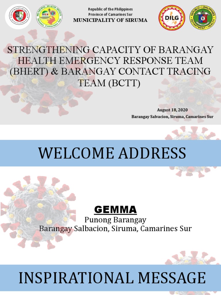 Strengthening Barangay Health Teams | PDF | Hygiene | Hand Washing
