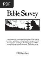 Bible Survey Keith Sharp