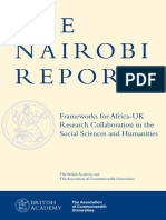 Nairobi Process Report