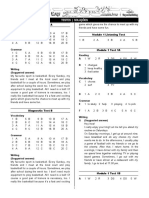 Testes - Soluções: Vocabulary