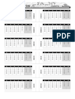 Calendário Escolar 2017-2018