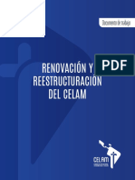 Documento de Renovación y Reestructuración Del CELAM - Versión Digital