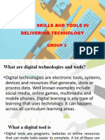 Nazareno E. Blanco (Report) Digital Skills and Tools in Delivering Technology