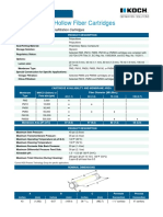 6" Diameter Hollow Fiber Ultrafiltration Cartridges