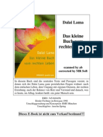 (Ebook) Dalai Lama - Das Kleine Buch Vom Rechten Leben (Herder Verlag 1998, Buddhismus)