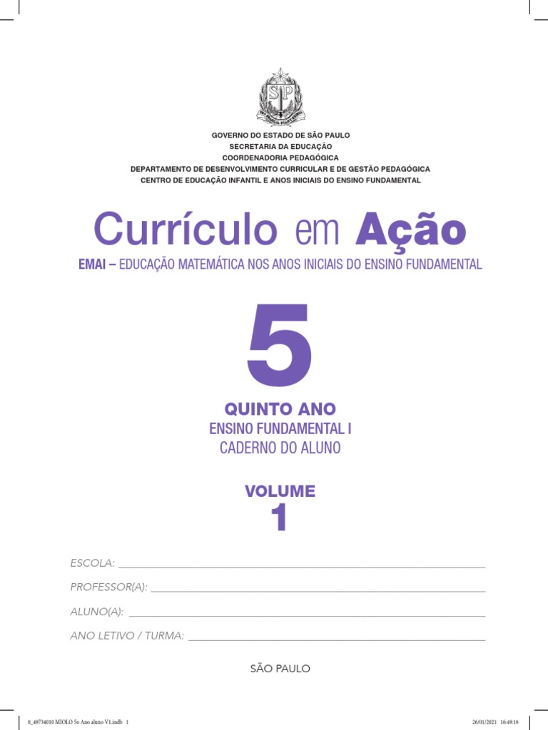 ATLETISMO AUXILIANDO NA APRENDIZAGEM DA MATEMÁTICA (15° Paulo Freire) 5°C -  Questionário