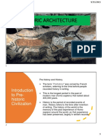 Lec1 Pre Historic Architecture Part 1