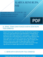 Apresiasi Karya Seni Rupa Tiga Dimensi