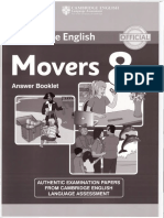 Tests Movers 8 Key
