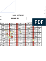 Jadwal April Igd Dan Hcu