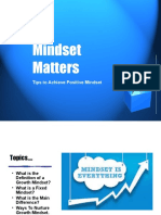 Mindset Matters: Tips To Achieve Positive Mindset