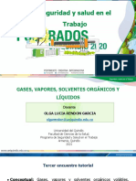 Presentacion - Tutoria 3 Gases - Vapores - Solventes