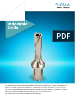 Indexable Drills - Sigma Toolings, Fine Boring Tools, Cutting Tools Manufacturer