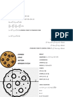 Cookies Conic Section Representation: Standard Form To General Form