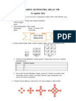 TUGAS DARING MATEMATIKA KELAS VIII Pertemuan 5