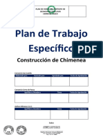 Plan de Trabajo Especifico - Chimenea