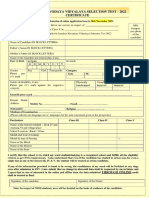 Navodaya Form 2022-23