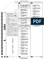 Official Ballot for 1996 Elections in the Autonomous Region of Muslim Mindanao