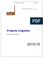 Projecte-Lingüístic 2015