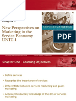 New Perspectives On Marketing in The Service Economy UNIT-1: Services Marketing, Canadian Edition Chapter 1-1
