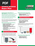 Castrol Seamax Super Plus Is A SAE 15W-40 Using Castrol Seamax Super Plus