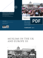 Muslims in The UK and Europe III