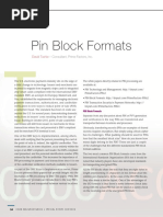 Pin Block Formats: David Tushie