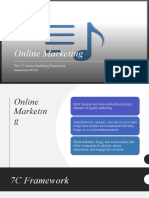 7C online marketing framework 