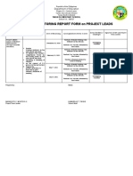 Project monitoring report on Project LEADS