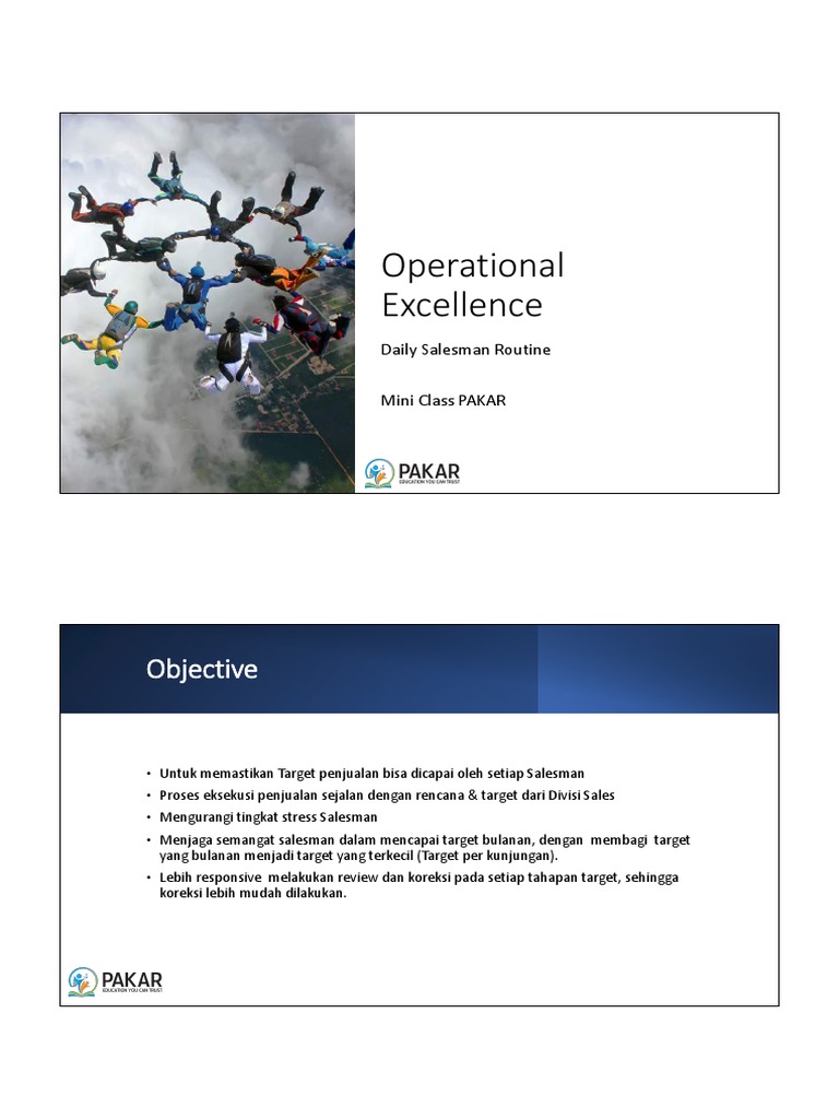 Operational Excellence | PDF