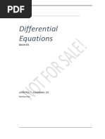 Differential Equations: John POL T. Igagamao, CE