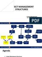 3 Project Management Structures