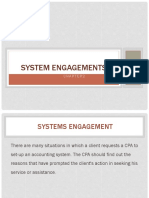 System Engagements